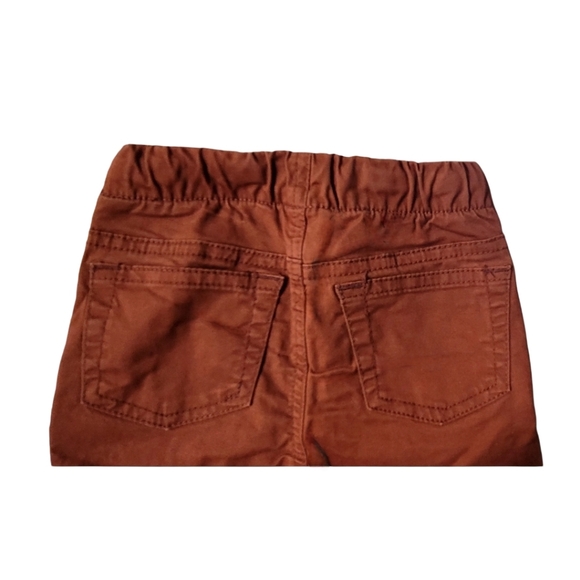 Cat & Jack Baby Boy Burnt Orange Skinny Fit Joggers size 12 months - Picture 7 of 9